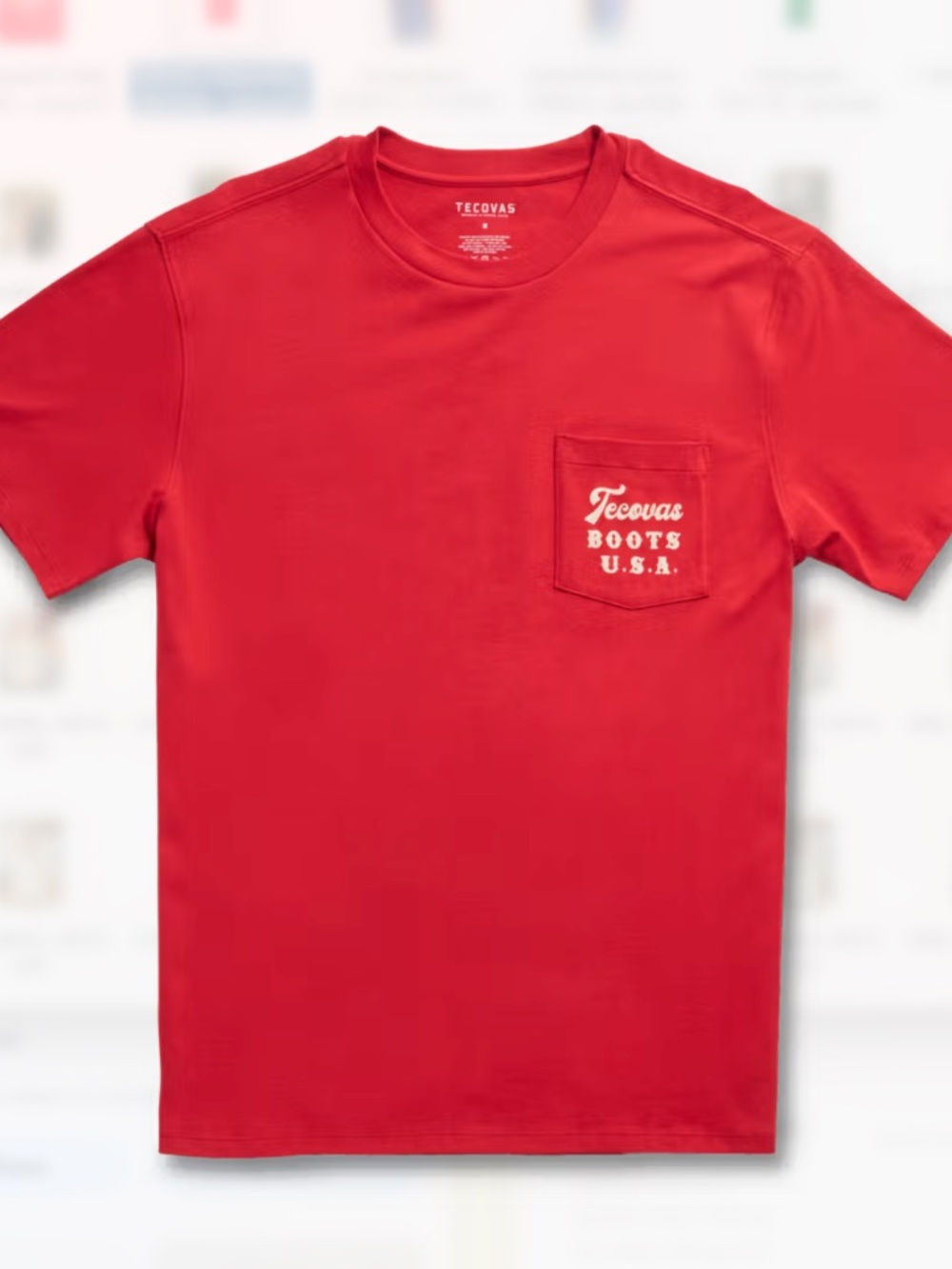 Tecovas Men's USA Pocket Tee